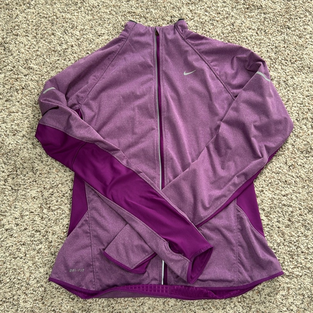 Nike women's drifit zip up